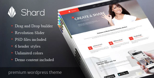Shard – Multipurpose Business Parallax WP Theme
